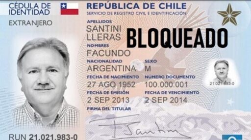 Bloquear cédula de identidad o carnet chileno