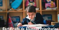 Certificado de alumno prioritario chileno